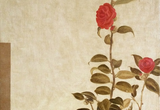 T011 Red Camellia- Imitate the Ancient Painting Style