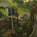 020-1 Papaya Tree in Courtyard - I